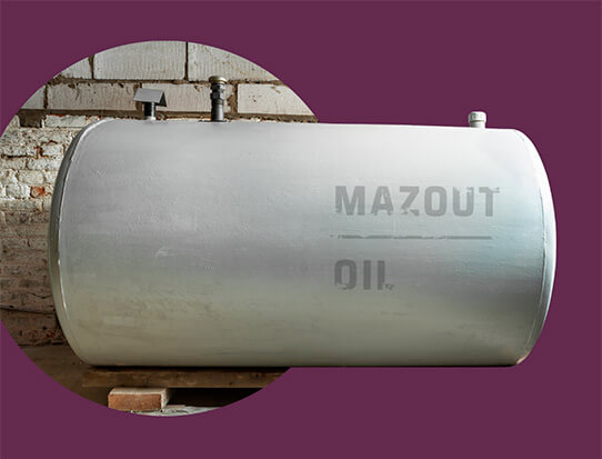 Conteneur de mazout